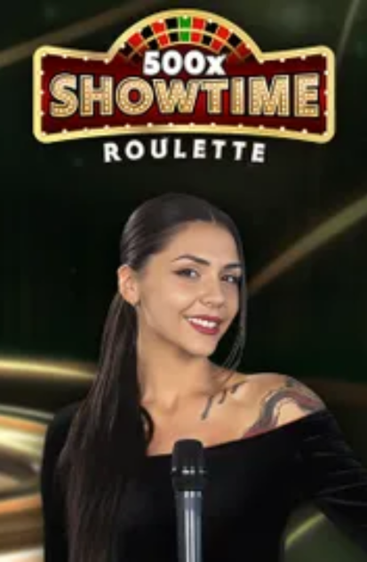 500x Showtime Roulette live casino game